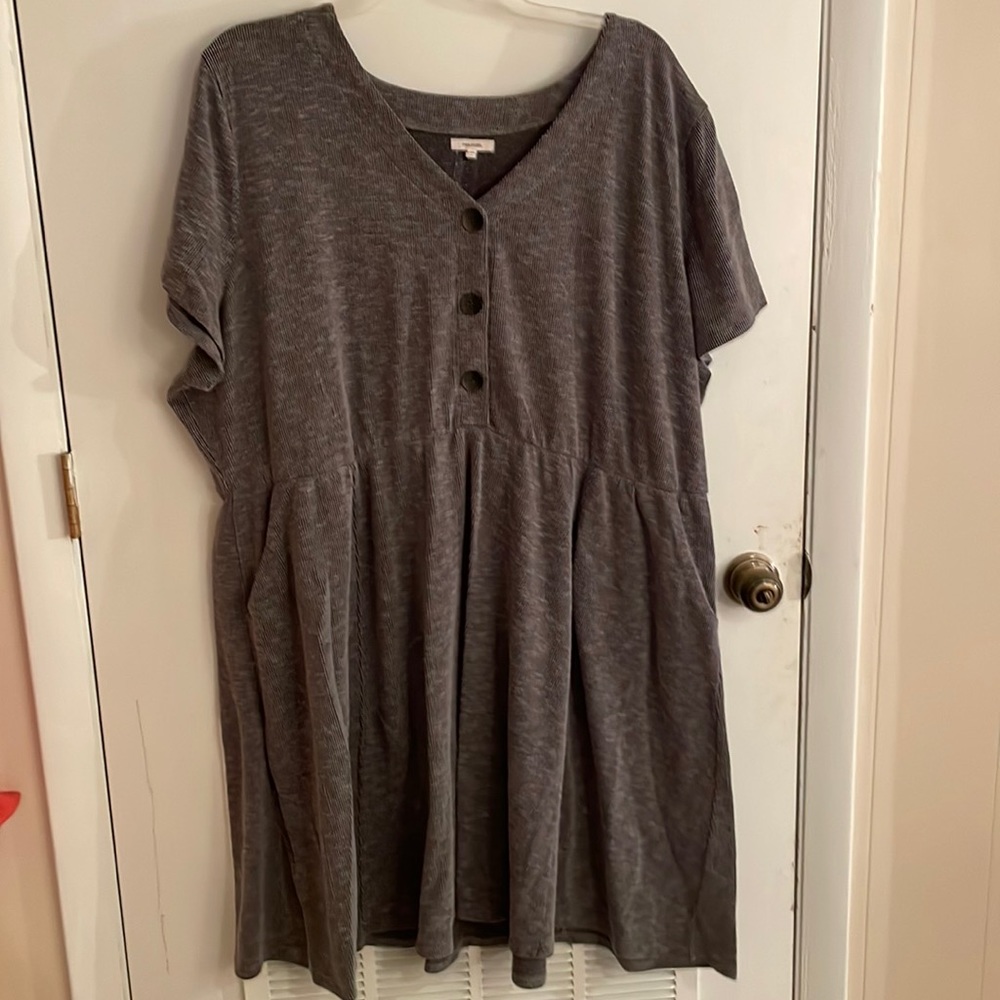 Short knee length dress